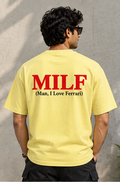 MILF — Man, I Love Ferrari Unisex Classic Crew T-Shirt