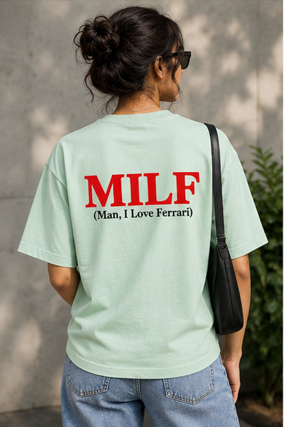 MILF — Man, I Love Ferrari Unisex Classic Crew T-Shirt