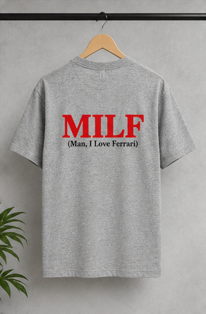 MILF — Man, I Love Ferrari Unisex Classic Crew T-Shirt