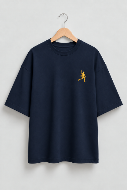 The Special One oversized T-shirt — Navy Blue, view 1
